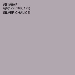 #B1A8AF - Silver Chalice Color Image
